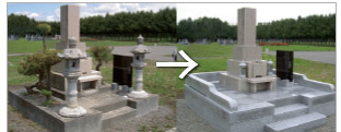 墓石の修理・リフォーム